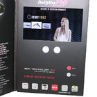Manyetik şalter, ON / OFF düğmesi anahtarı ile reklam promosyon lcd ekran tebrik kartı