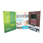 Promosyon faaliyetleri için VIF Ücretsiz Örnek 2G CMYK baskı LCD Video Davetiye