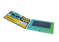 Bir Düğme Kontrolü LCD Video Broşürü, 7 İnç LCD Video Kartvizit Dayanıklı