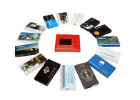 Tatil selamlar için otomatik lcd video broşür kartı, 1G / 2G lcd video mailer
