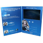 A5 Kağıt Dijital Resim Çerçevesi ile 7 inç LCD Video Tebrik Kartı Özel Moda Tasarımı
