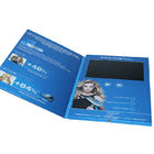 VIF Ücretsiz Örnek Manyetik anahtar mezuniyetler dijital video broşürü 7 inç A4 / A5 kağıt ile iş davetiyeleri için