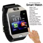 IPhone / Samsung HUAWEI / LG için 2G GSM Bluetooth Smart Watch Lastik Bant