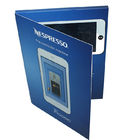 Ücretsiz Örnek Sınırlı 4.3 inç 1 GB Skilful CMYK baskı video davetiye kartı video broşür ile 1000 mah LI-pil