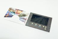 Videopak Özel Ciltli Dijital Lcd Video Broşürü Klasör IPS Ekranında 7 inç