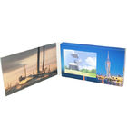Reklam için Kartvizit LCD Video Broşür Özel Baskı LCD Ekran