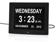 Dijital Saat Davetiyesi Lcd Video Tebrik Kartı 5 Alarm Seçenekleri 1024 * 768 Çözünürlük