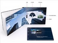 Promosyon el yapımı dijital video broşür, Çok - sayfa lcd ekran kartı