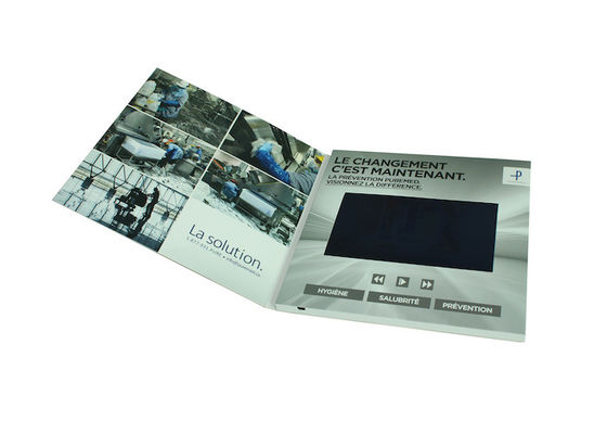 Yüksek Çözünürlüklü LCD Video Broşürü, 2.4 &quot;/ 4.3&quot; / 5 &quot;/ 7&quot; Video Kartvizitler