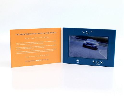 VIF Ücretsiz Örnek 7 inç Video Tebrik Kartı, tanıtım faaliyetleri için lcd video kartvizitler