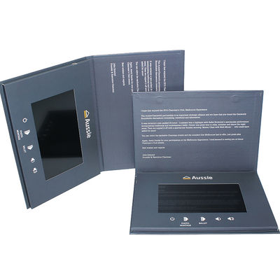 Handmade LCD Video In Folder 10 “ HD Screen For Business / Advertisement
