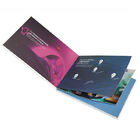 UV Kağıt Baskı LCD Video Broşürü, 210 X 210mm LCD Video Tebrik Kartı