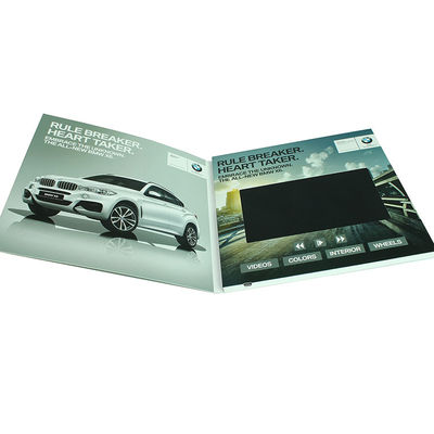 İş Hediye 5 &amp;quot;IPS Ekran Video Broşürü, Video Broşür Kartı, 210x165mm UV broşür baskısı ile Lcd Video broşür Kartı