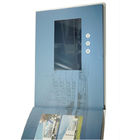 2GB LCD Video Broşürü Özel Hediye Tebrik Kartları 7 &amp;#39;&amp;#39; Şarj Edilebilir Lityum Piller
