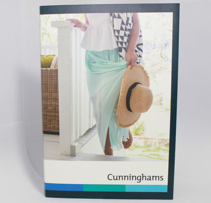 Matt Lamination LCD Video Brochure Card Memory Flash And Custom Dimensions