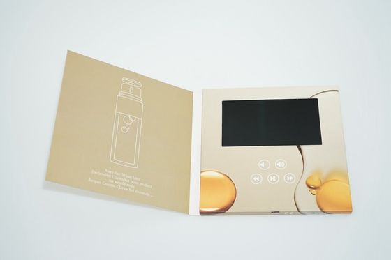 4G Built - In Screen Lcd Video Greeting Card For Graduations , Birthday Parties , Weddings