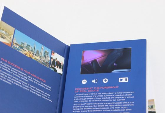 Tony VIF Video Brochure handmade advertising Video Invitation Card